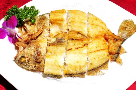 干炸黄鱼香